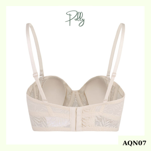 Áo ngực ren quả ngang có gọng không đệm AQN07 - Hình ảnh 4