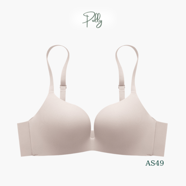 Áo lót đệm vừa không gọng cúp trơn cơ bản AS49