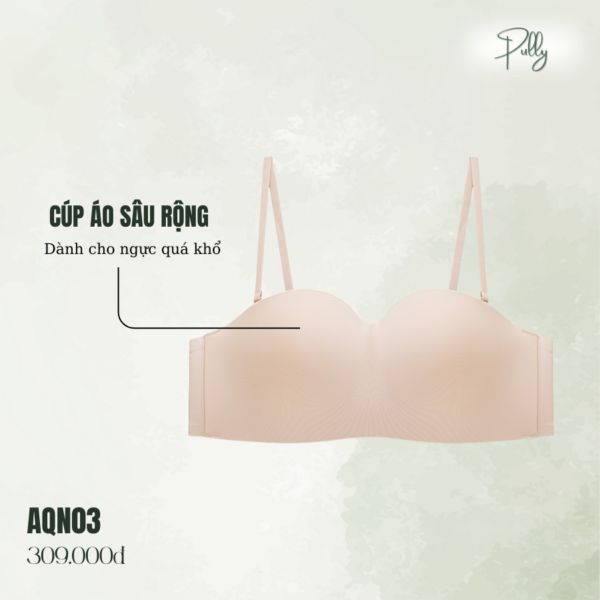 Áo lót bigsize cúp sâu rộng dây lưng bảng lớn AQN03 - Hình ảnh 3