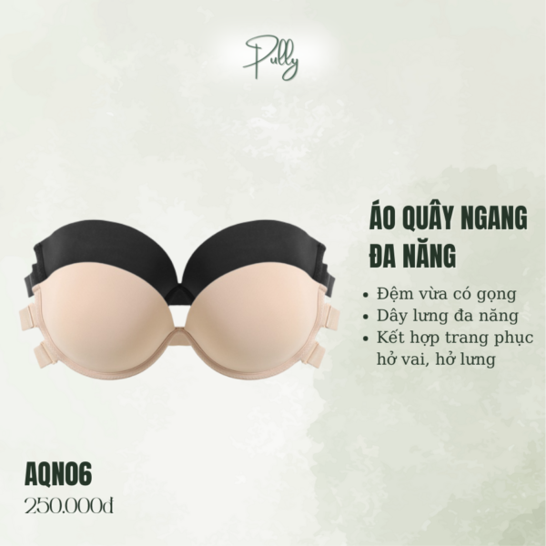 Áo lót không dây chống tuột đệm nhẹ ôm khít ngực AQN06 - Hình ảnh 3