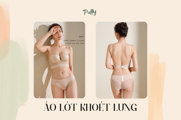 Áo lót hở lưng không gọng đệm mỏng AQN14 - Hình ảnh 2
